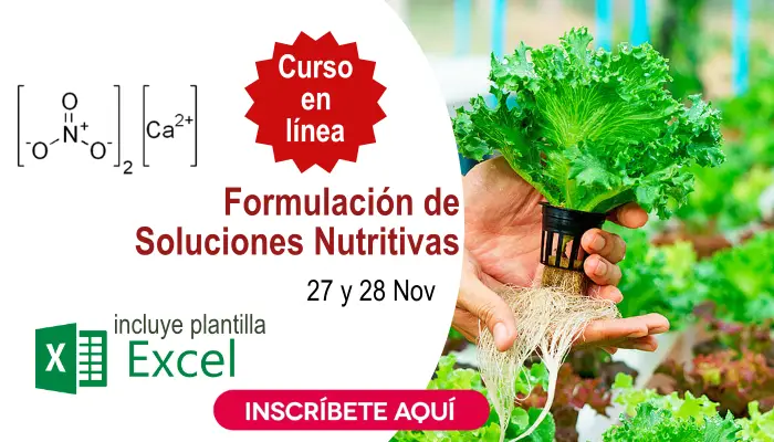 Información Agrícola - Cursos de Agronomía 6 Curso Soluciones Nutritivas